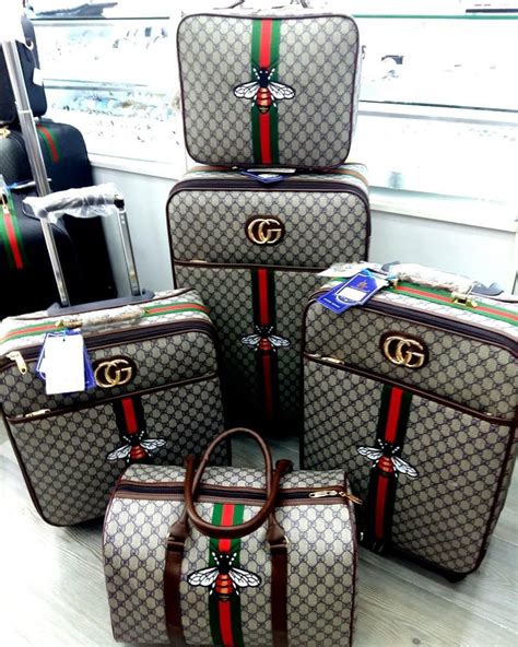 gucci travel luggage sets